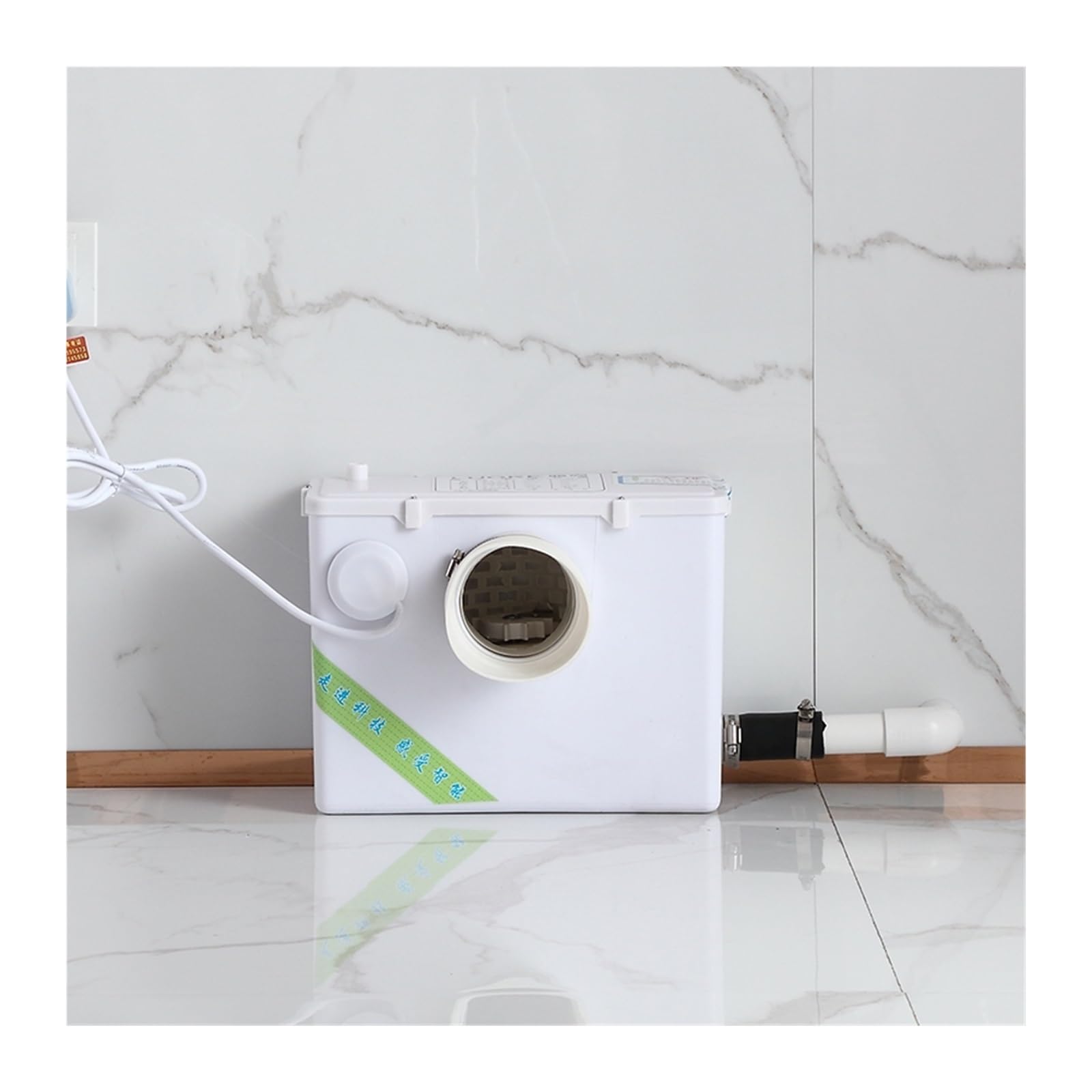 Bomba trituradora sanitaria de 500 W, triturador automático de aguas residuales, inodoro, lavabo, pulverizador eléctrico, dispositivo séptico, elevador de aguas residuales Para bricolaje