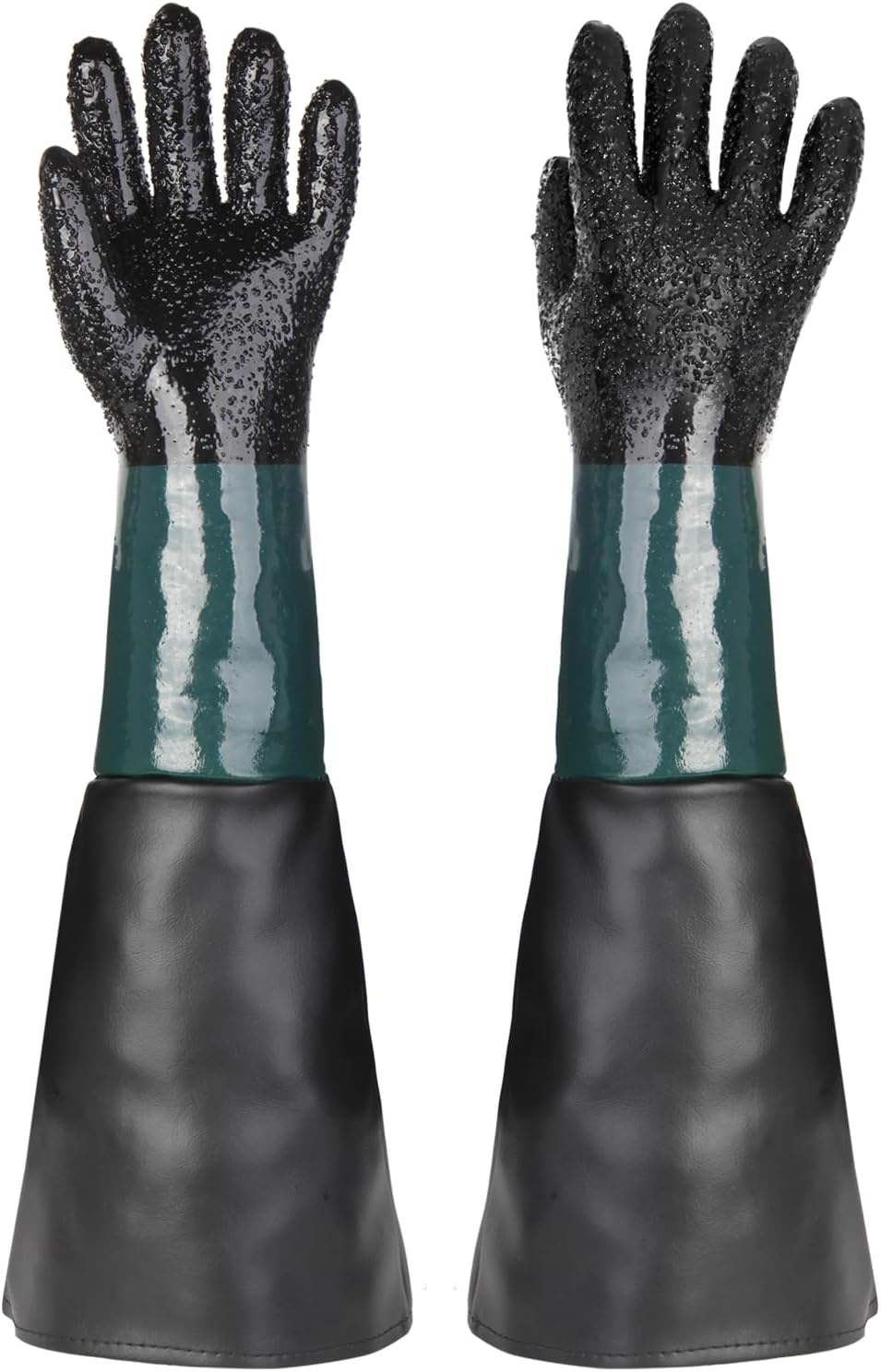 23.6" Blast Gloves for Abrasive Blasting Used on Sandblasting Sandblaster Sand Blast Cabinet