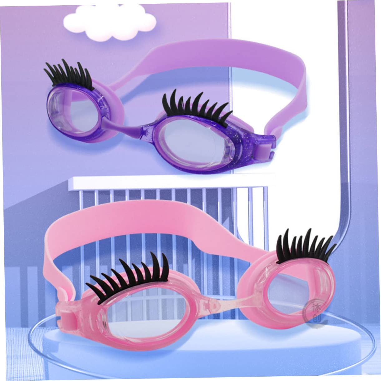 Toddmomy 2Pcs Gafas De Natación Niña Gafas De Seguridad Para Niños Speedo Gafas Al Aire Gafas Para Nadar Niños Ropa Niños Gafas Para Nadar Gafas De Natación Gafas