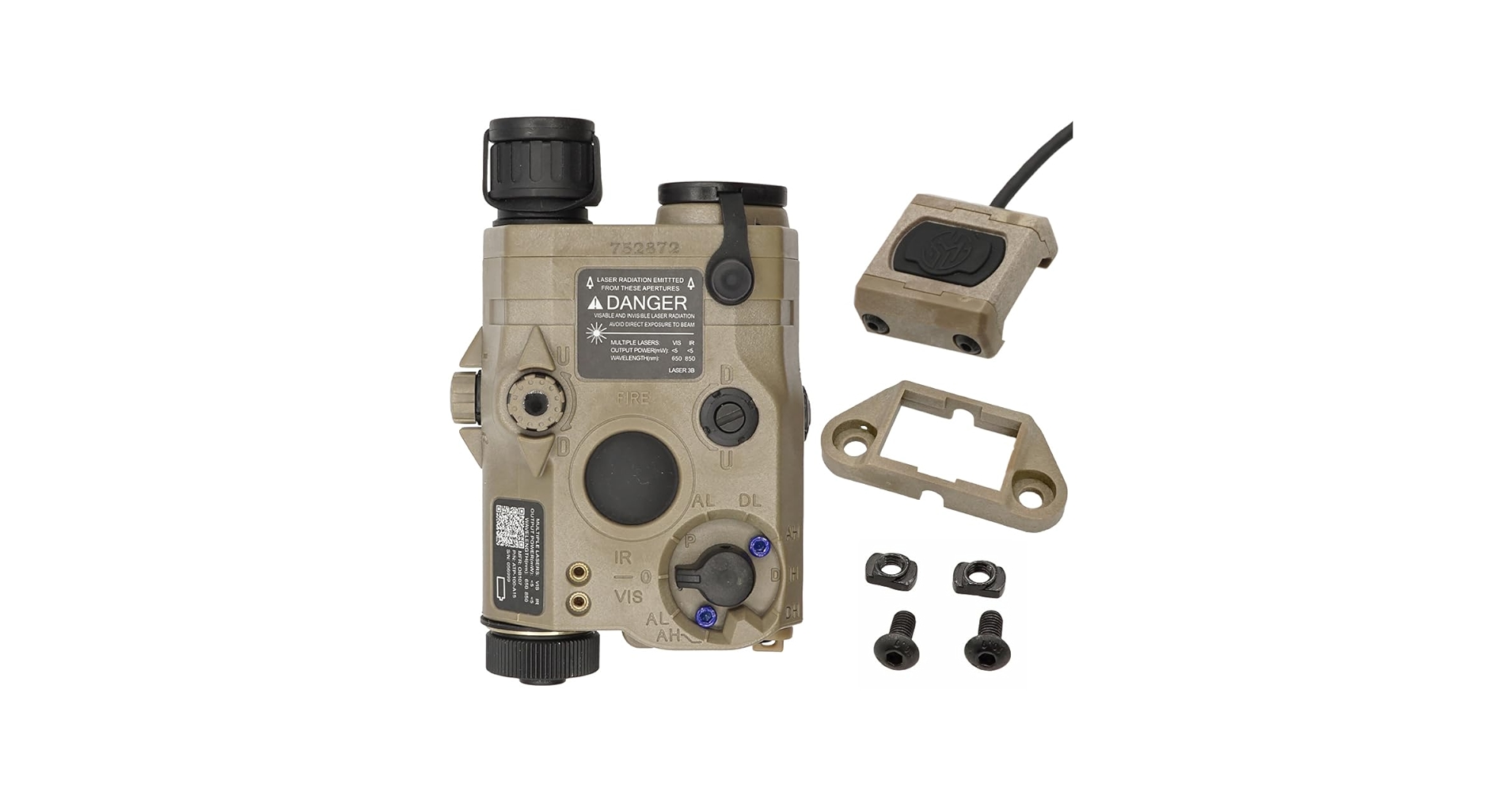 Amazon | 良品武品 ModButton付き SOMOGEAR AN/PEQ-15 LA5