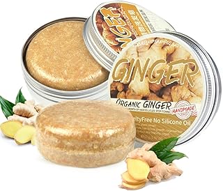 2 Pcs Ginger Hair Regrowth Shampoo Bar, Ginger Shampoo Bar Soap, Ginger Bar Shampoo for Hair Growth, Natural Organic Ginger Hair Growth Shampoo Bar, Ginger Shampoo Bar Promotes Hair Growth