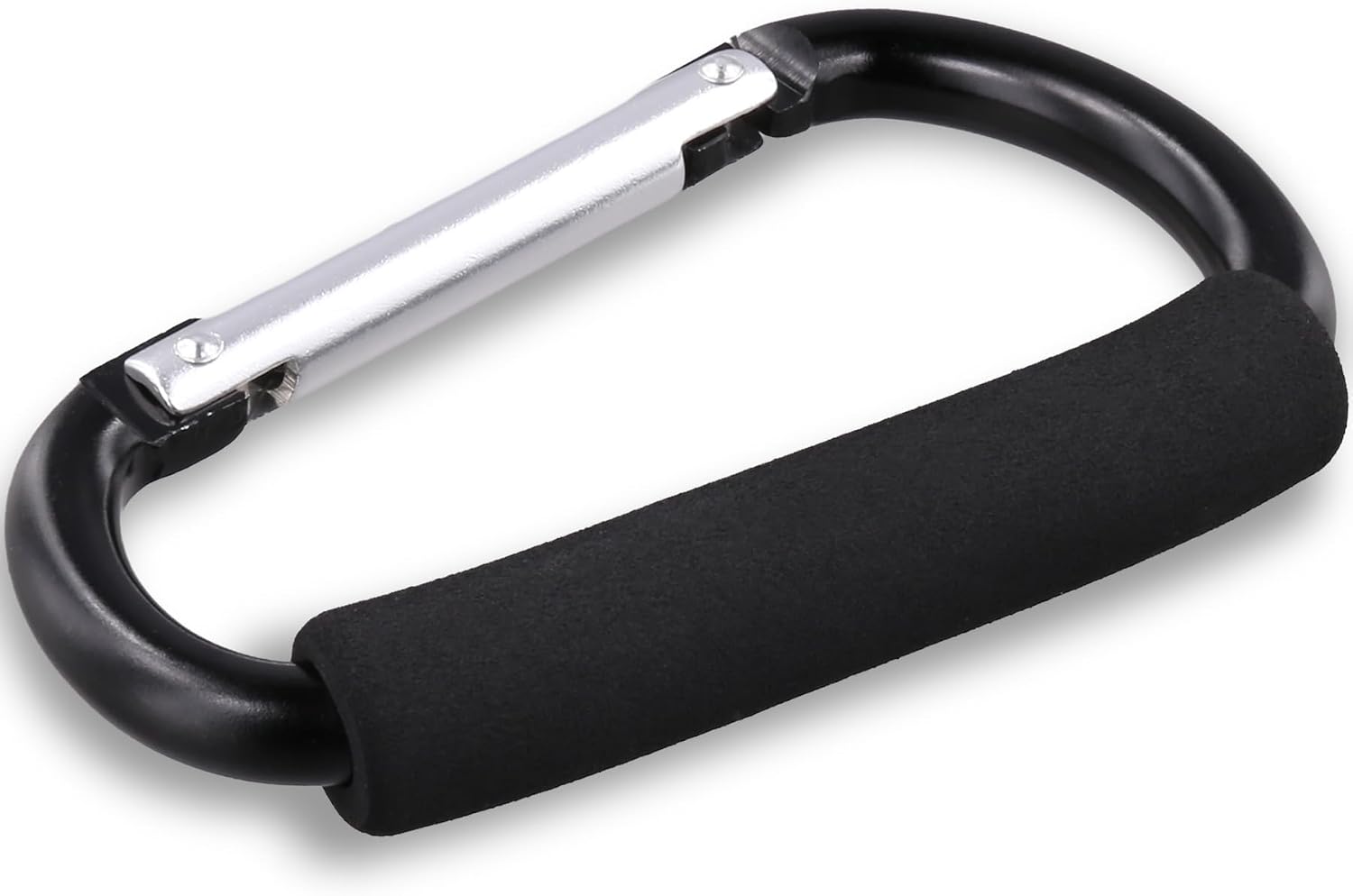 Carabiner for Turtlebox Speaker, Aluminum Lightweight Hanging Clip with Foam Grip, Compatible with Original, Ranger & Grande Speakers, Not for Climbing