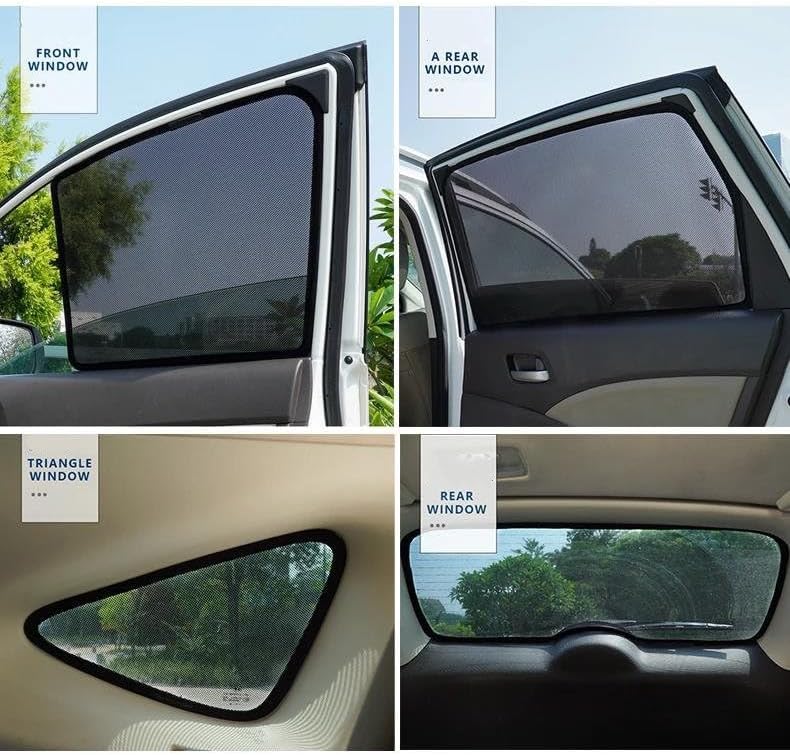 車用サンシェード 磁気車のサンシェードバイザーカーテンサイドウィンドウサンシェードバイザー ために プリウス XW30 2009-2