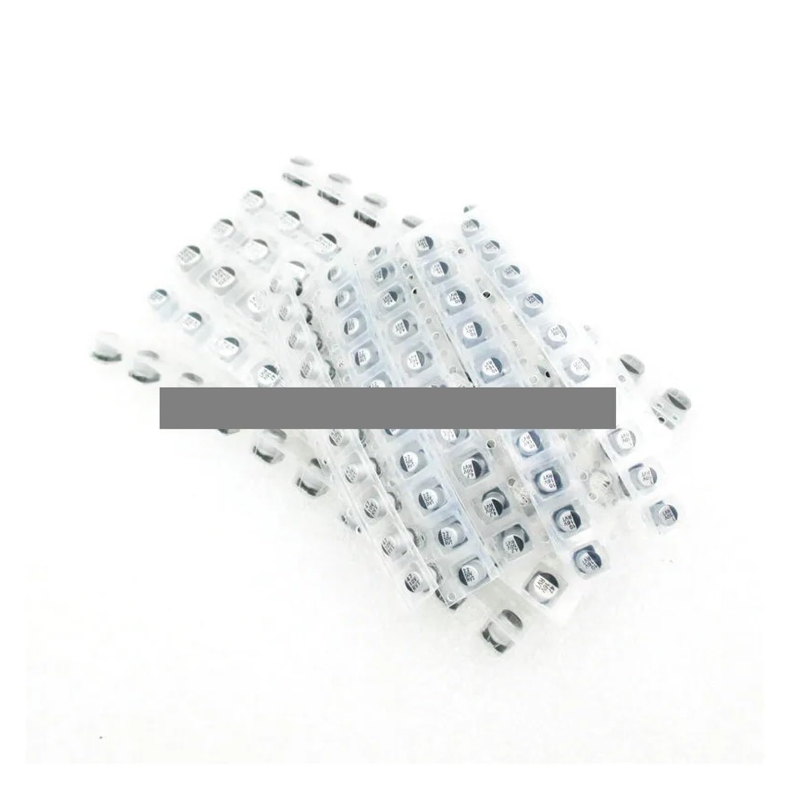 ICXLPMC 130Pcs/Lot 8 values 4.7uF-330uF 25V SMD Aluminum Electrolytic Capacitor Assorted Kit Set Samples Kit