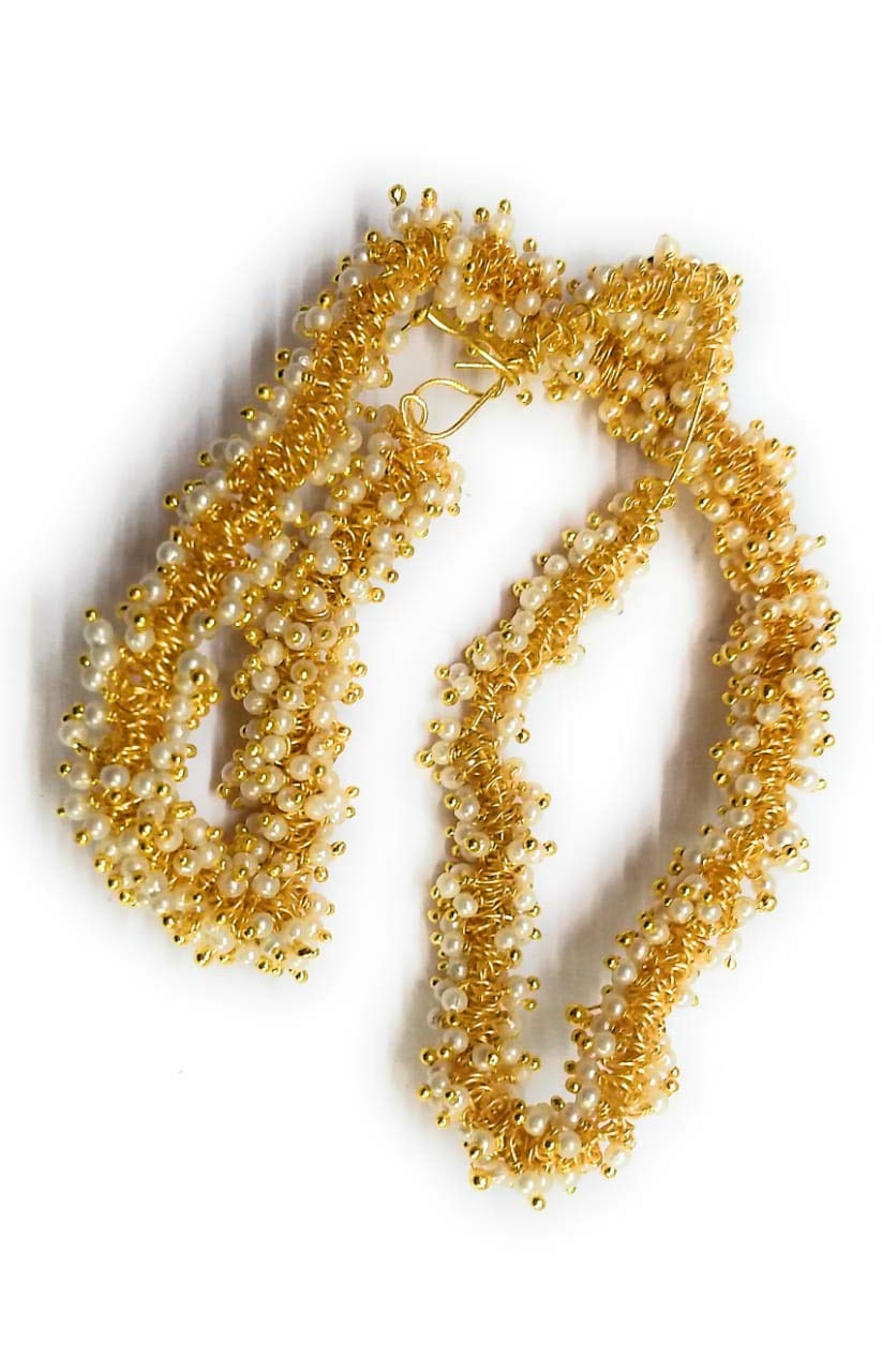 Aarna FashionAarna Fashion Craft Pearl Loreals for Making Jumki Silk Thread Quilling - Pack of 30 g