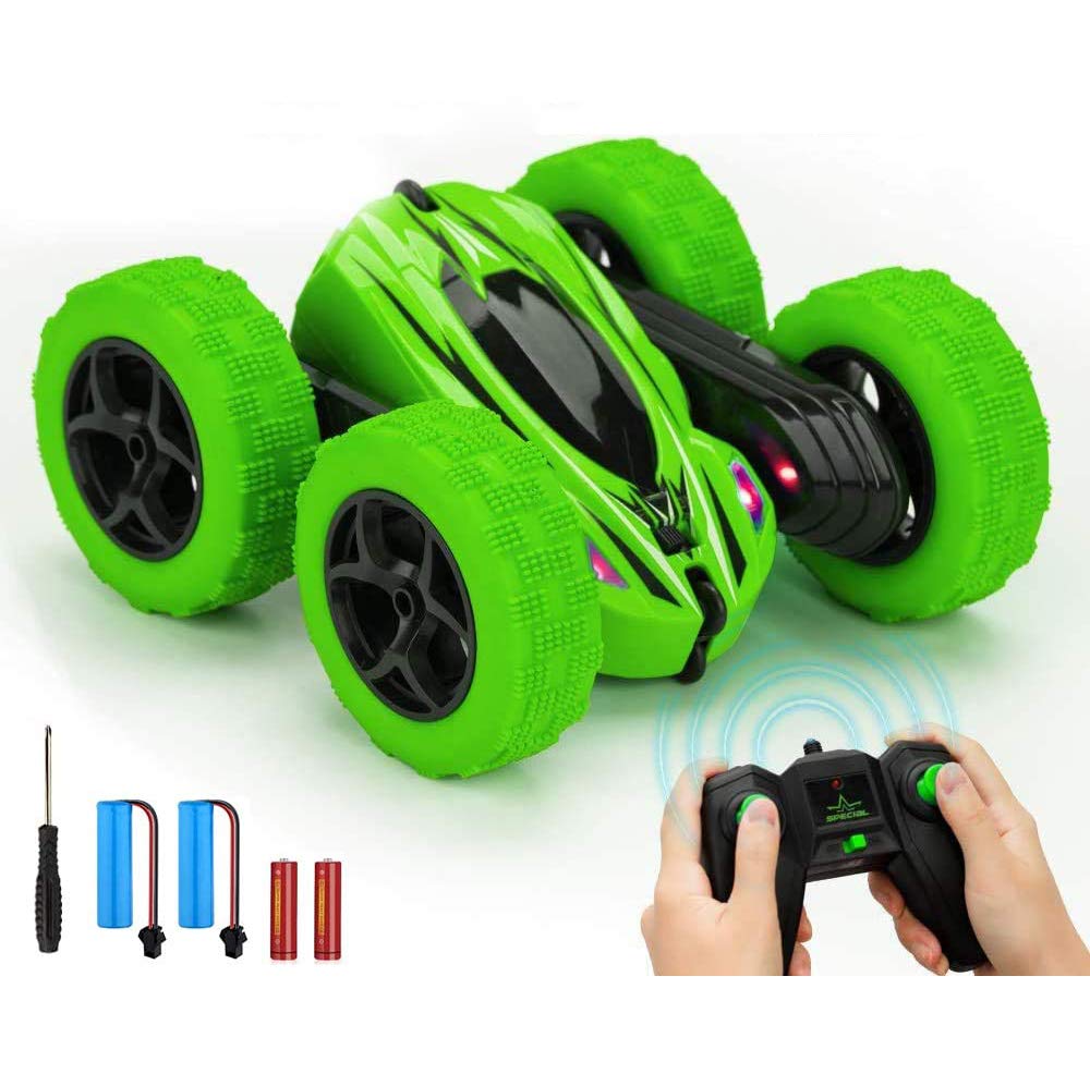 Remote RC Car，Remote Control Car for Kids Stunt RC Cars 2.4 GHz RC Crawler Off Road Truck 360 Degree Rotation Summer Beach Toy