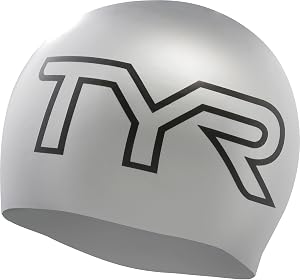 TYR Adult Wrinkle Free Silicone Swim Cap