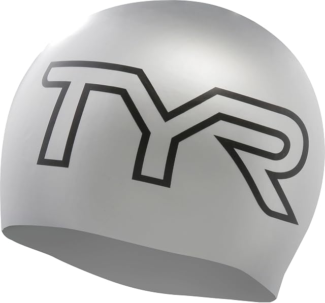 TYR Adult Wrinkle Free Silicone Swim Cap
