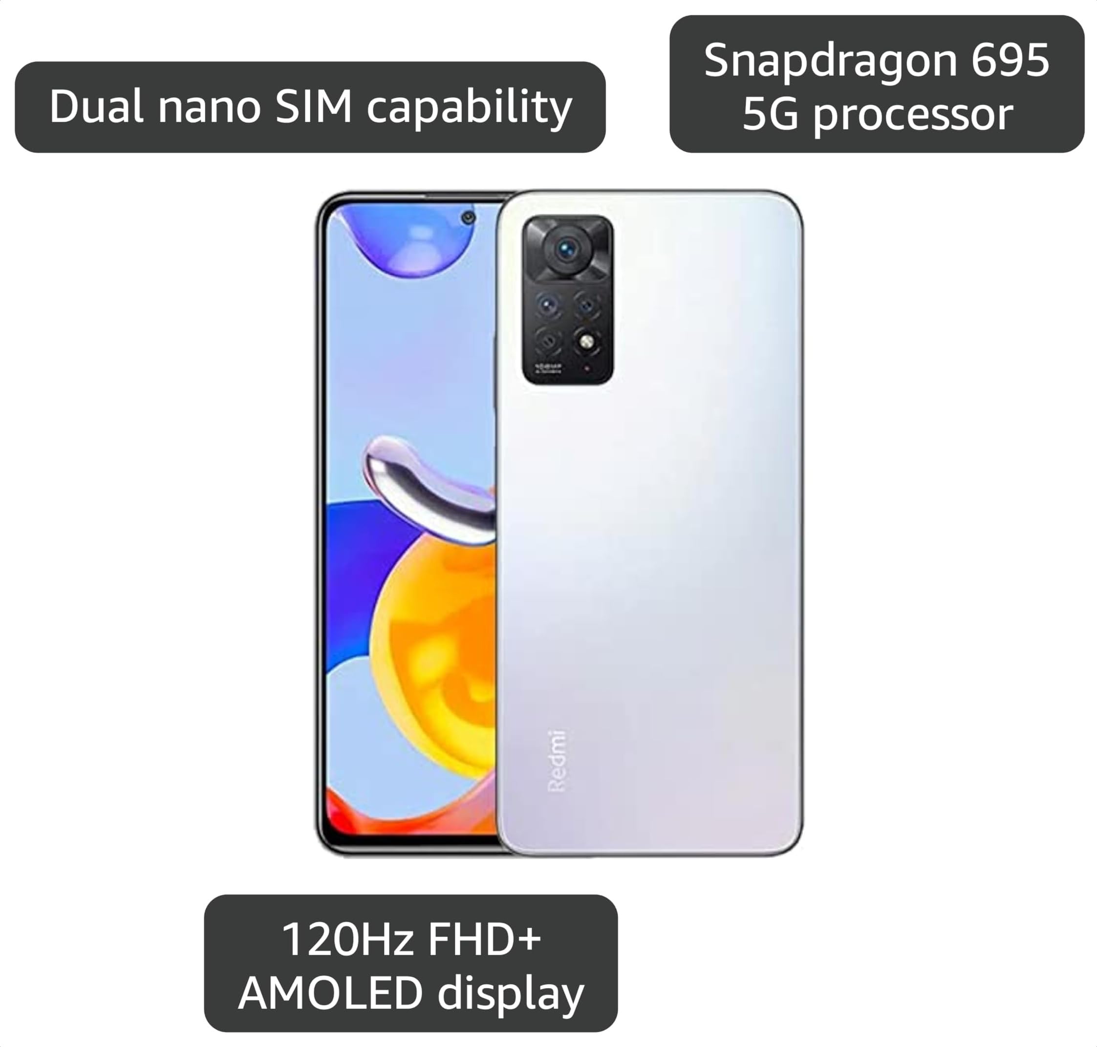 Amazon.com: Xiaomi Redmi Note 11 Pro 5G + 4G (for Tmobile Mint