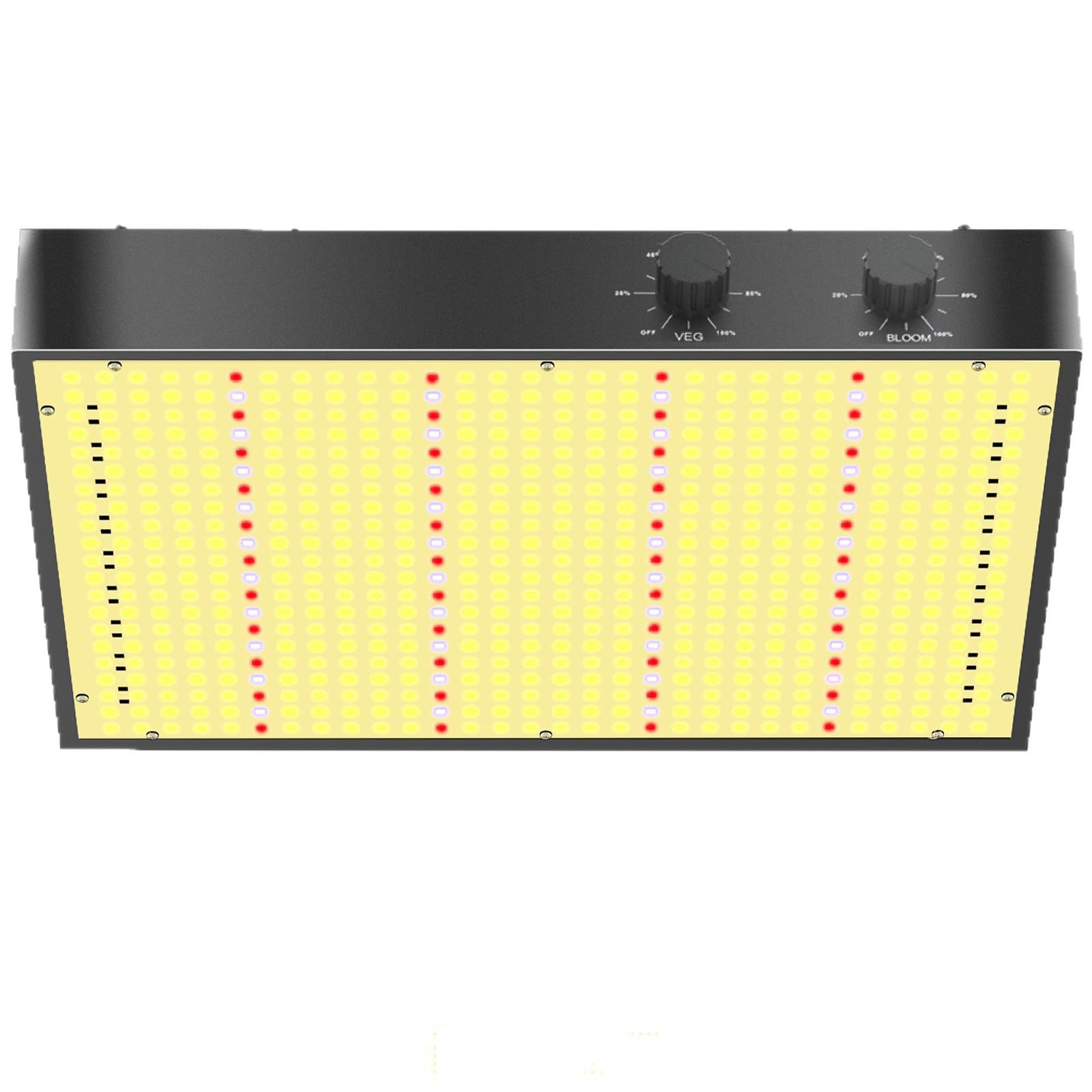 KRYANFEN Full Spectrum LED Grow Light 150W Dimmable Plant Lamp with 572 LED Beads Dual Spectrum Modes LED Grow Lights for Indoor Plants Veg and Bloom Tents PB1500PRODualDimming