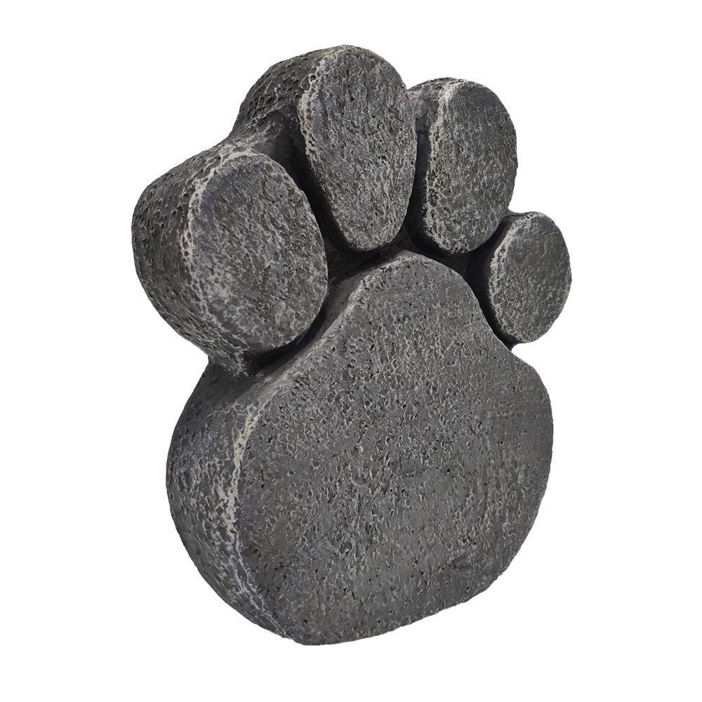 Pietre commemorative personalizzate per cani da compagnia - impronte di zampe di cane per animali domestici - regalo di simpatia per la perdita di nome e data incisi su animali domestici