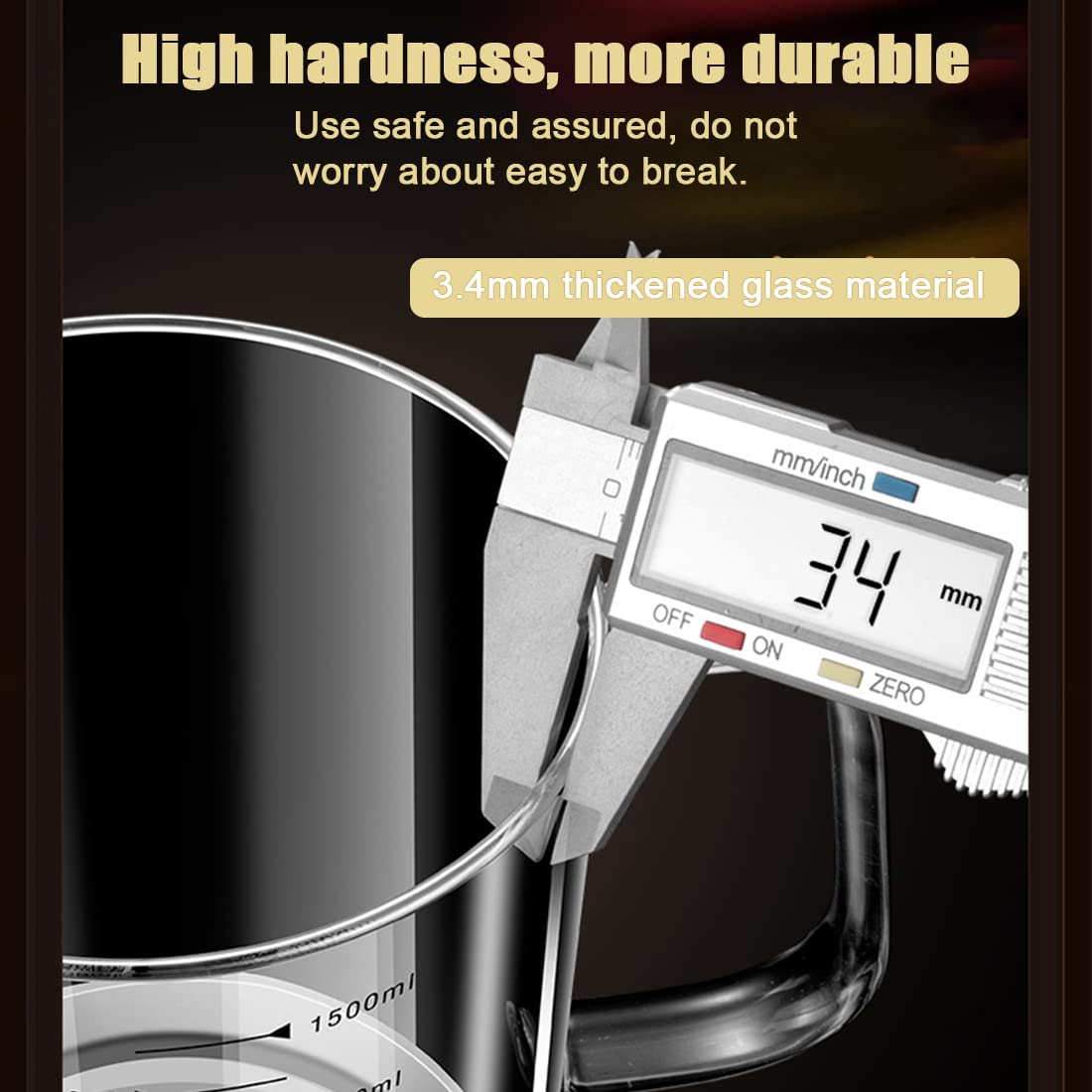 1L/35oz Glass Bacon Grease Container with Strainer, Cooking Oil Storage Can with Fine Mesh Filter and Scale, Lid and Easy-Grip Handle,Fat Separator for Storing Fats, Frying Oil and Cooking Grease