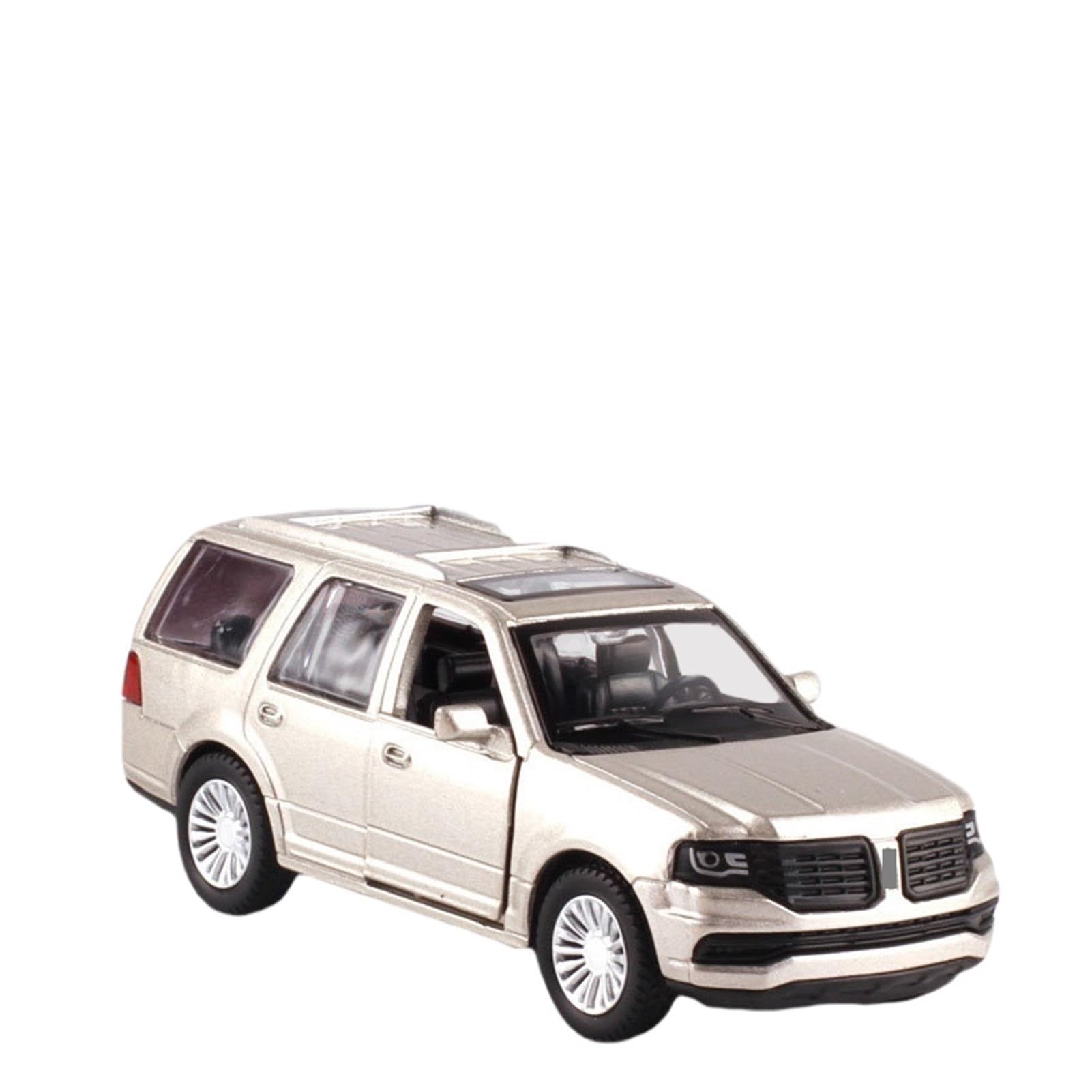 for Lincoln Navigator Alloy Pull Back Car Model Vehicles 1:43(Gold
