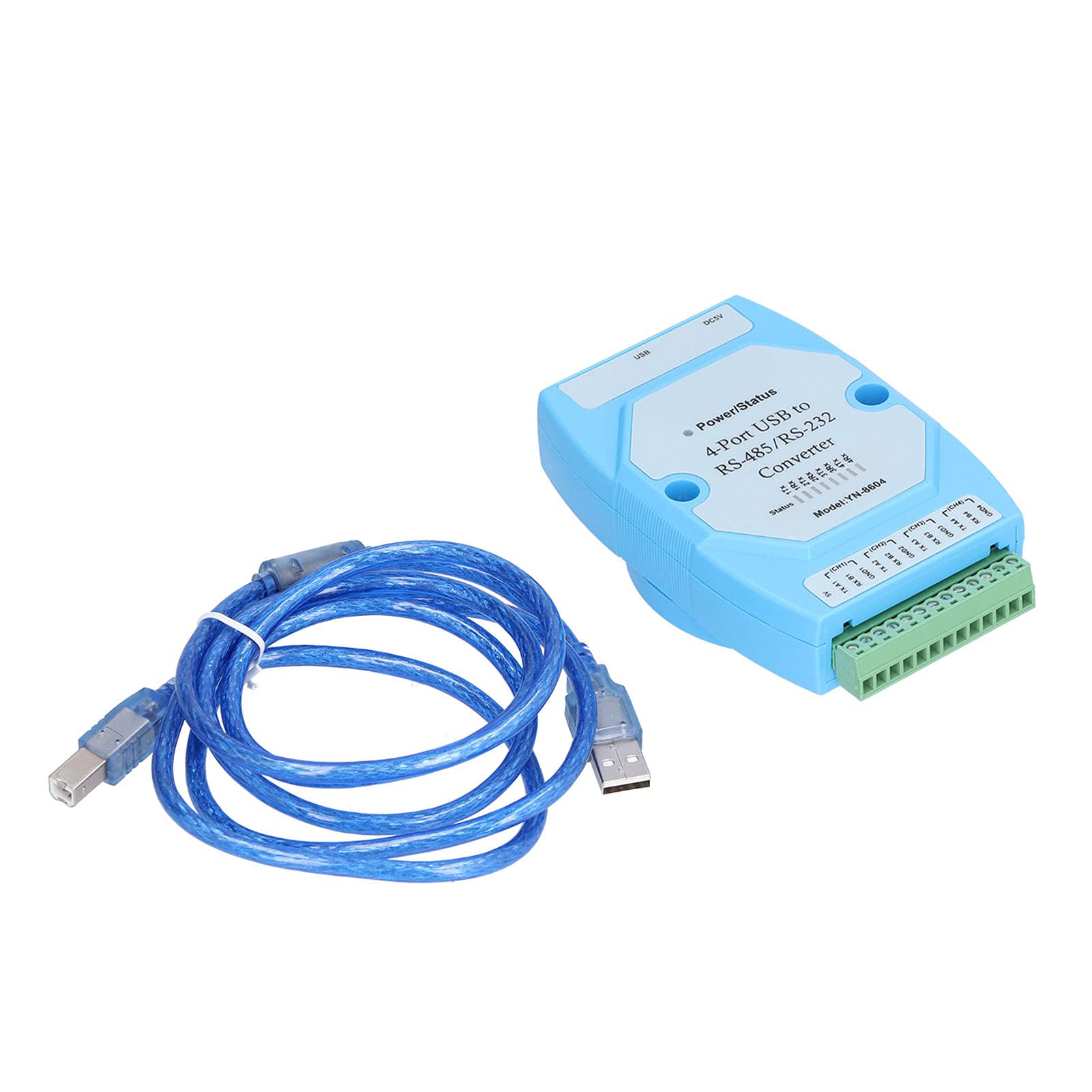 Fafeicy Convertitore Seriale Multi-Isolato a 4 Porte, Chip FT4232,