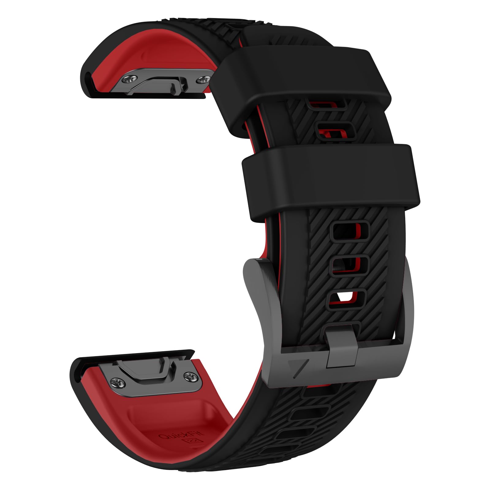 MYSNBKN Watch Strap for Fenix 5/Fenix 5 Plus/Fenix 6/Fenix 6 Pro/Fenix 7/Fenix 7 Pro/Fenix 8 47mm/Fenix Epix/Epix Pro 47mm, Silicone QuickFit 22mm Replacement for Forerunner 965/955/945/935