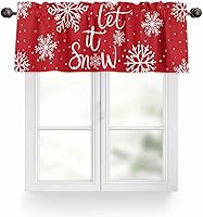 Vista 38 de Cenefa de cortina verde azulado turquesa para ventanas, sala de estar, cocina, baño, granja, tablero de madera rústica, verde y marrón, con bolsillo