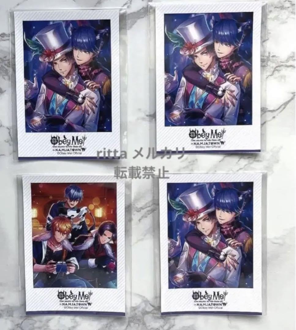 Amazon.co.jp: obey me! おべいみー ナンジャタウン チェキ風