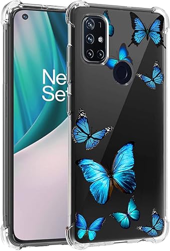 Miniatura 4 de Funda para teléfono para OnePlus Nord N10 5G, OnePlus N10 5G para niñas y mujeres, transparente, delgada, a prueba de golpes, suave y flexible,