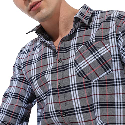Image of Campus Sutra Men Button Regular Down Shirt