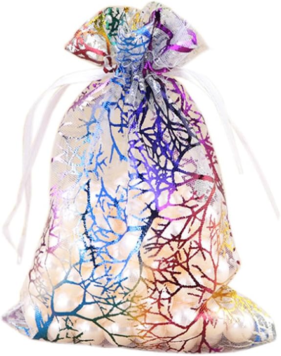 Best Seller BronaGrand 50pcs Coralline Organza Jewelry bags Candy Pouch Party Wedding Favor Gift Bag 2 Colors Get Special Price BronaGrand 50pcs Coralline Organza Jewelry bags Candy Pouch Party Wedding Favor Gift Bag 2 Colors