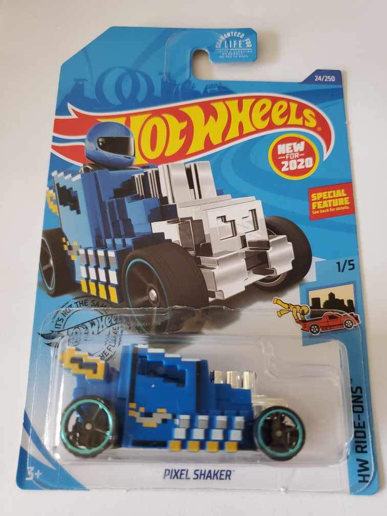 Hot Wheels Ozone Rocks Funny Car XL 新品 Hot Wheels 2020 Hw Ride-Ons Pixel Shaker, 1:64 Die Cast Car Model