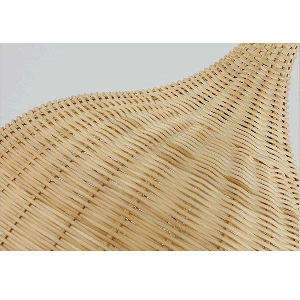Proyecto de lámpara colgante de ratán del sudeste asiático, arte pastoral, lámpara colgante de bambú, lámparas para restaurantes japoneses, lámpara de araña para mesa de comedor de balcón de estilo c