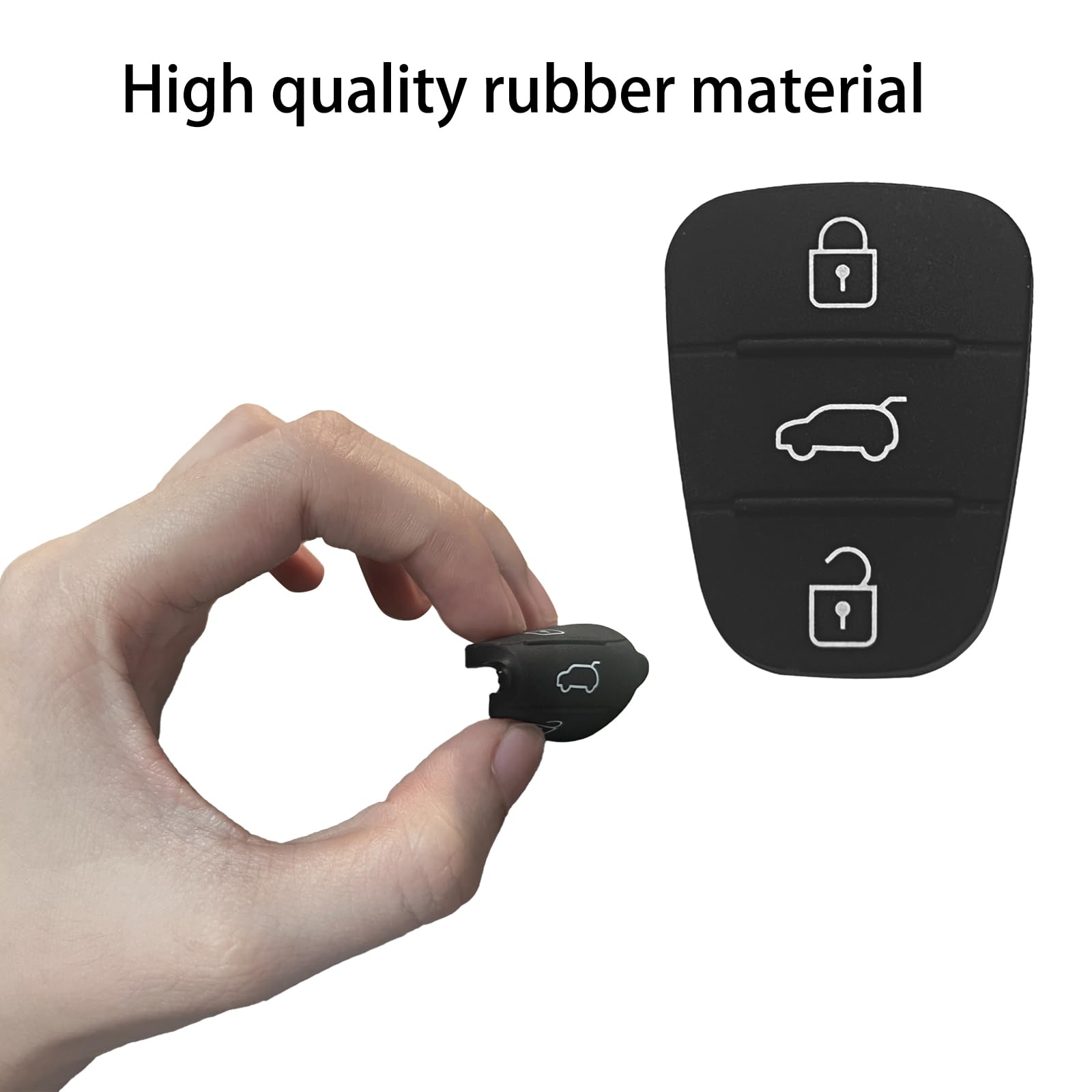 Alppihym 2 Pack Autosleutel Hoezen voor Hyundai en Kia - 3