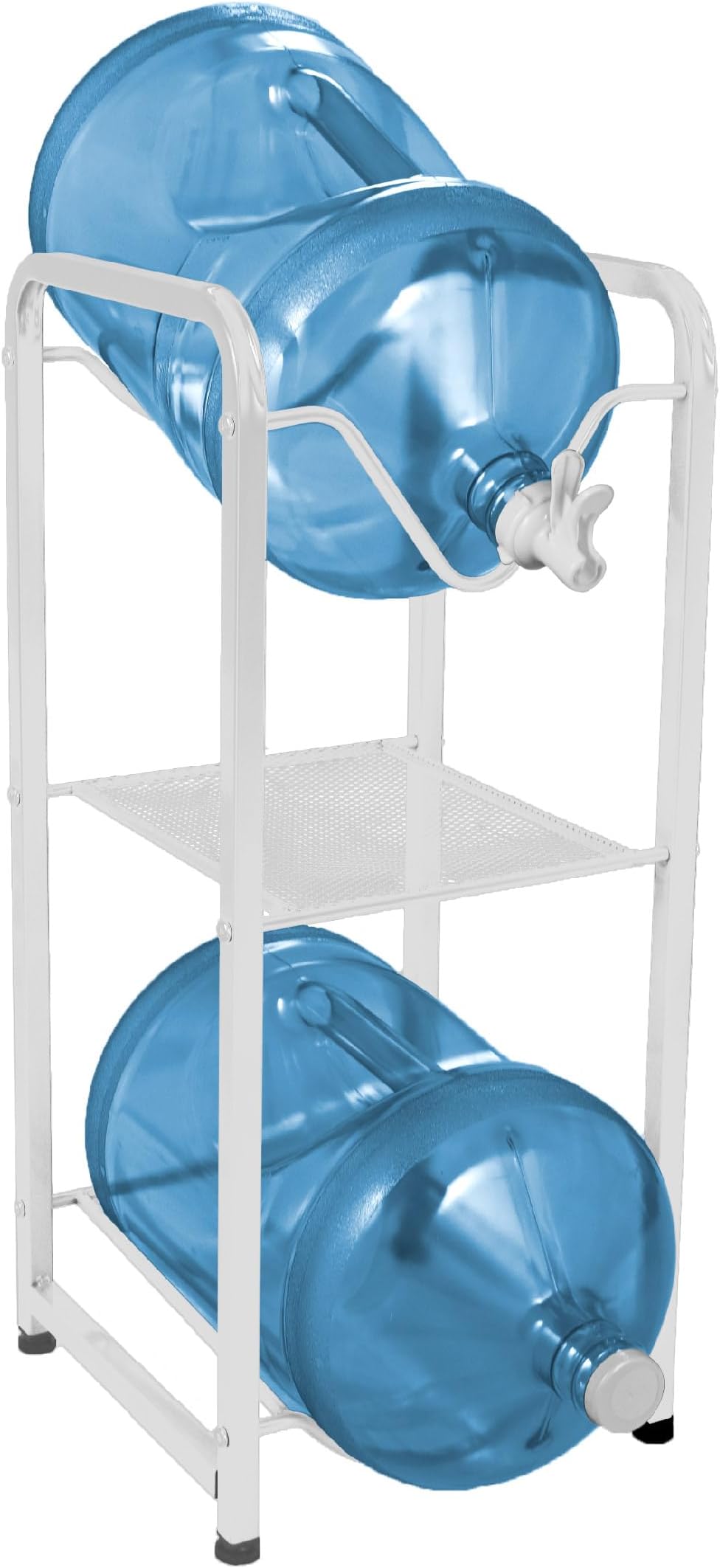 Brio Stainless Steel Dispenser/Storage Stand (White)