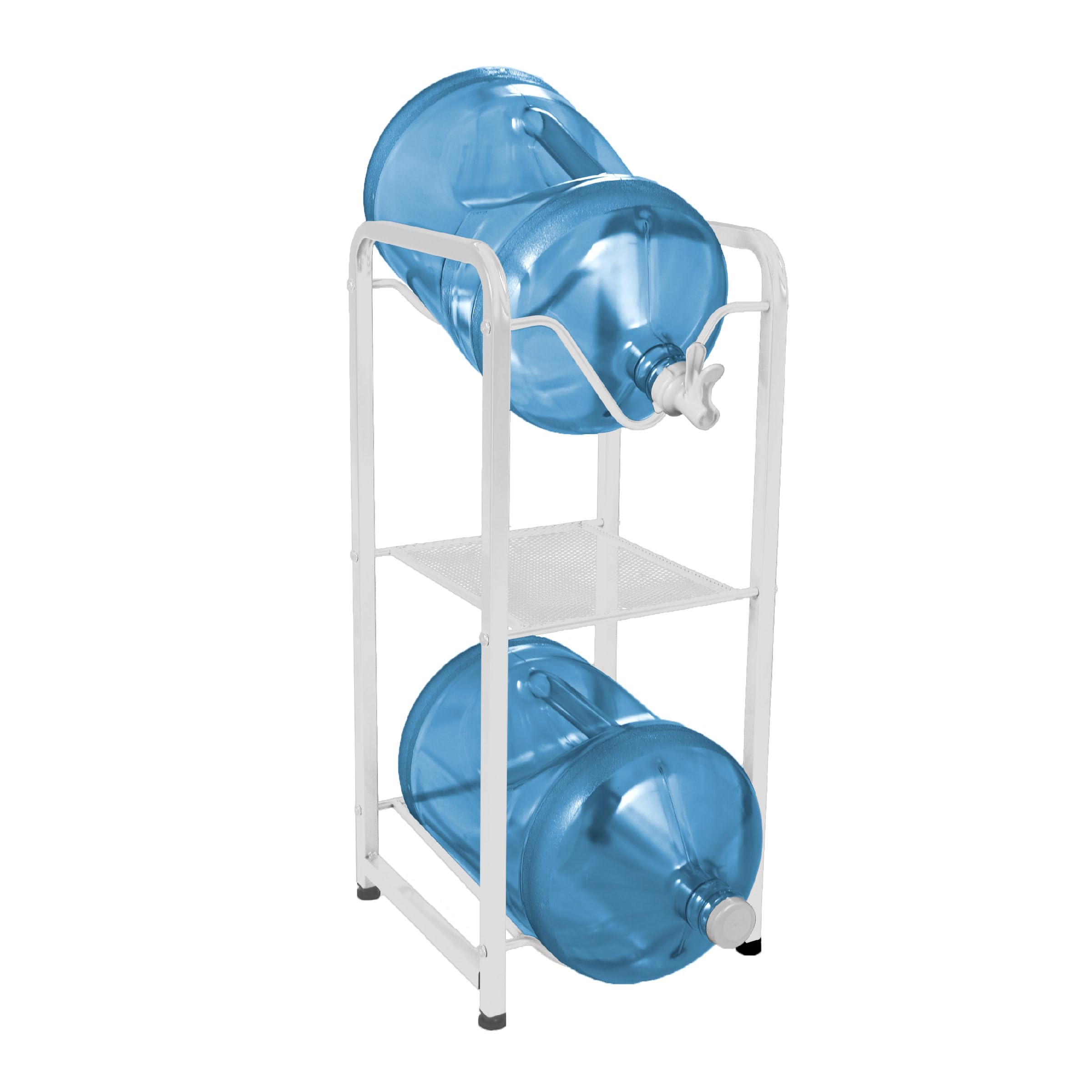 BRIO Stainless Steel Dispenser/Storage Stand (White)