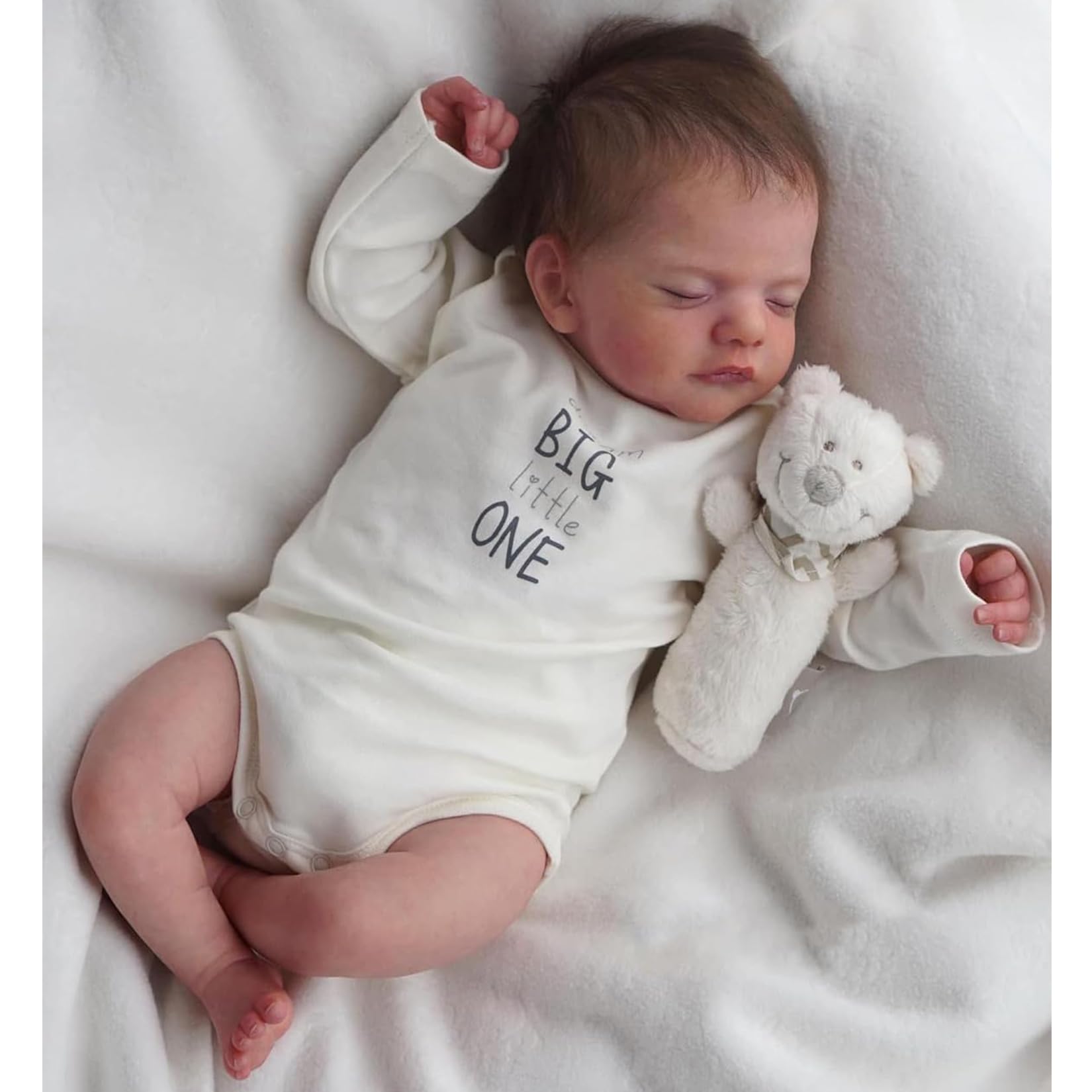 ZIYIUI realistyczne lalki reborn lalka chłopiec silikon lalka realistic toddler reborn Baby 55 cm wygląda jak prawdziwa mała chłopiec