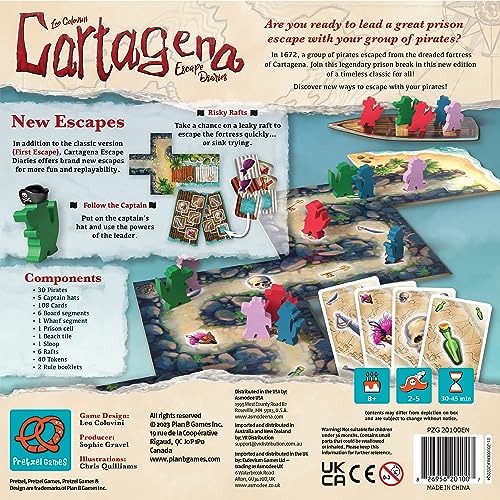 Cartagena Escape Diaries - Juego de Estrategia para 2-5 Jugadores miniatura 3
