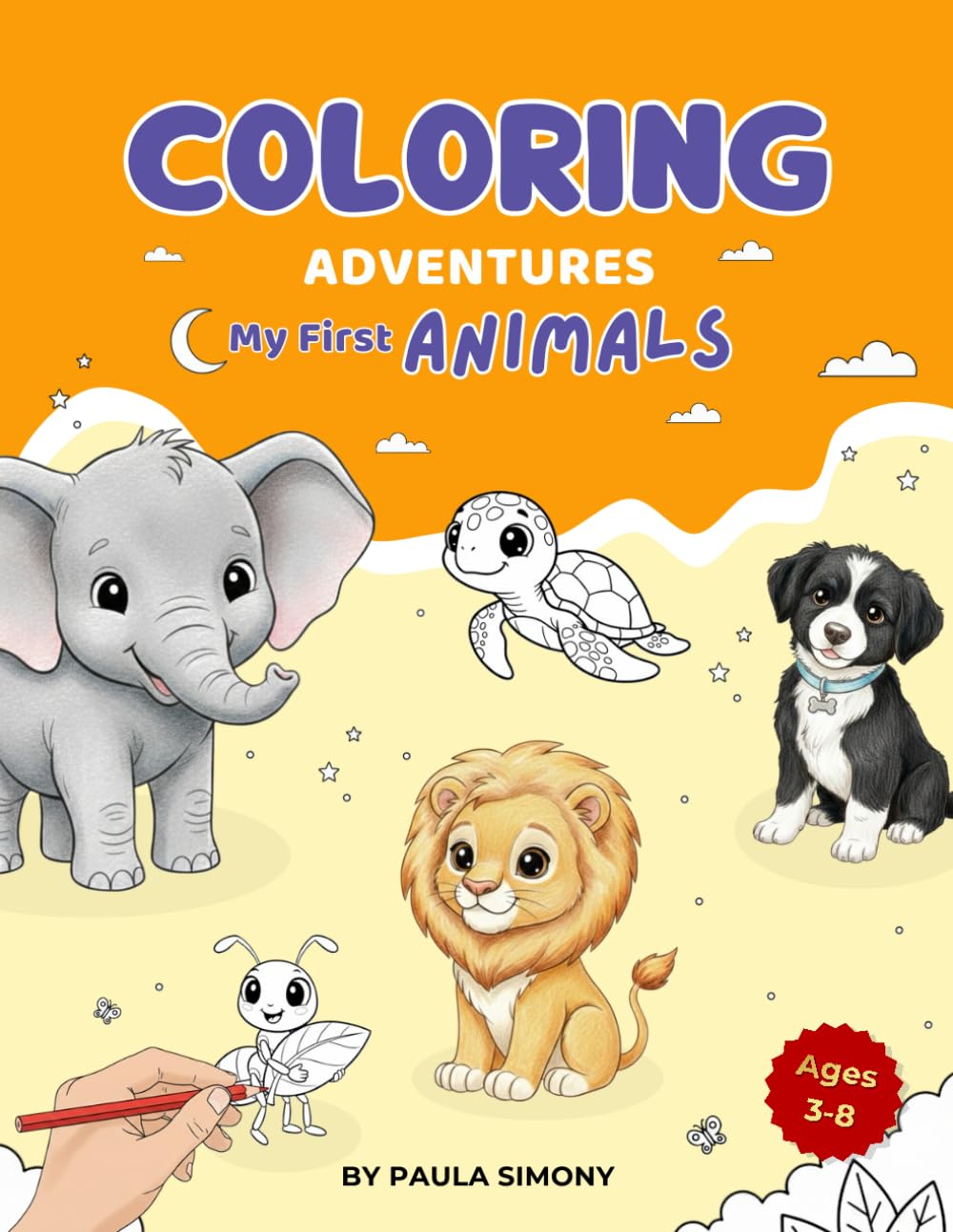 COLORING ADVENTURES: MY FIRST ANIMALS