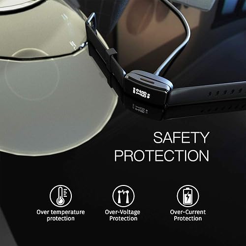 Miniatura 3 de AWINNER Cargador compatible con Fitbit Inspire 2ACE3, estación de carga para reloj inteligente, soporte de cuna, clip de carga, cable de soporte de