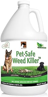Just For Pets Pet Friendly & Pet Safe Weed Killer Spray (128 oz Gallon Refill)