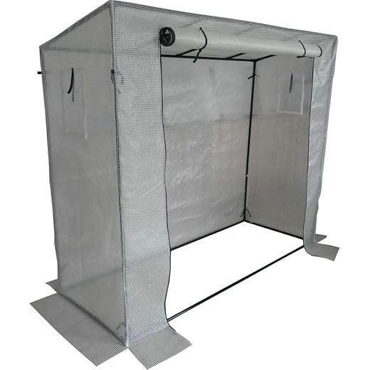 TrendLine Foliengewächshaus 198 x 75 x 155 cm Gewächshaus Tomatenhaus Treibhaus