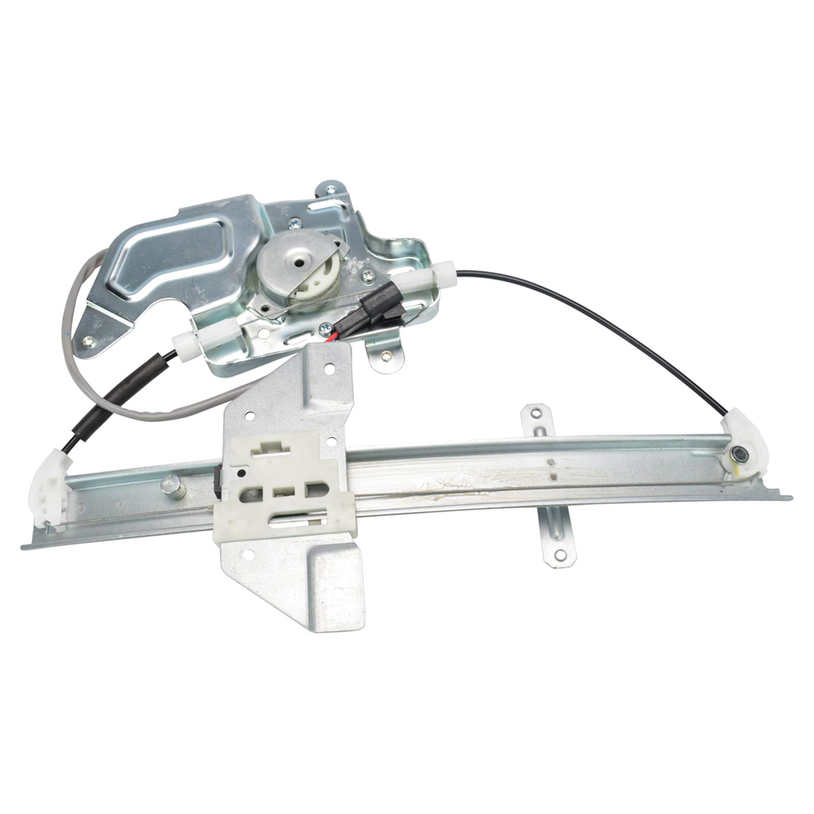 TRQ Rear Left Power Window Regulator &amp; Motor Assembly Drivers Side Compatible with 1999-2004 Oldsmobile Alero 1999-2005 Pontiac Grand Am