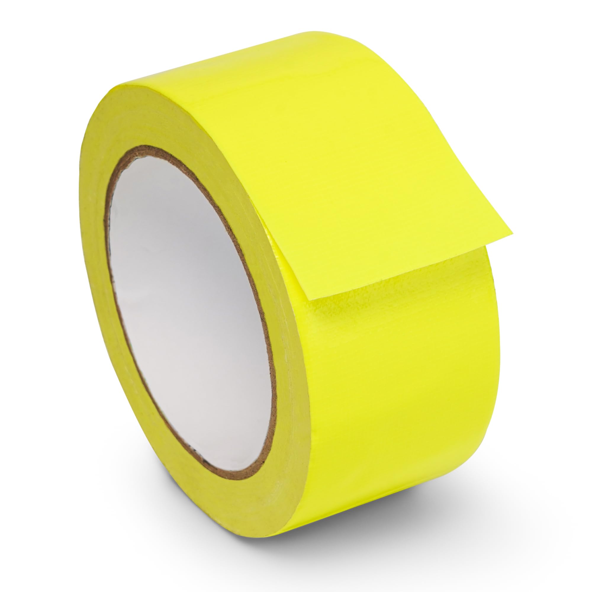 Hi Viz Cloth Tape for Safety Tape Glow in The Dark Tape 20m X 50mm Neon Tape Fluorescent Tape Waterproof Self Adhesive Security Caution Tape