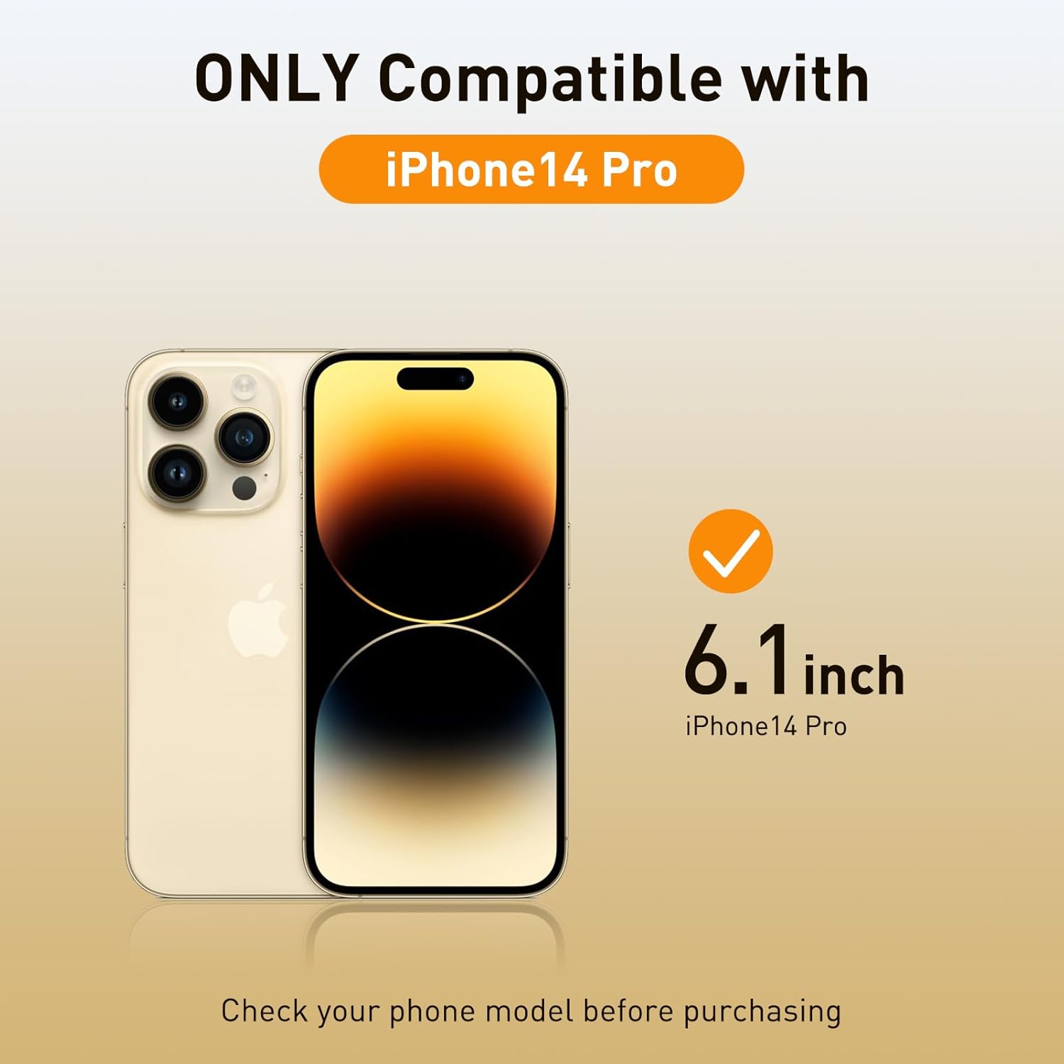 MOCOLL Top 9H+ Glass for iPhone 14 Pro Screen Protector [12FT Military Grade Shatterproof & Longest Durable] Screen Protector 14 Pro Tempered Glass, Anti-fingerprint, 2 Packs