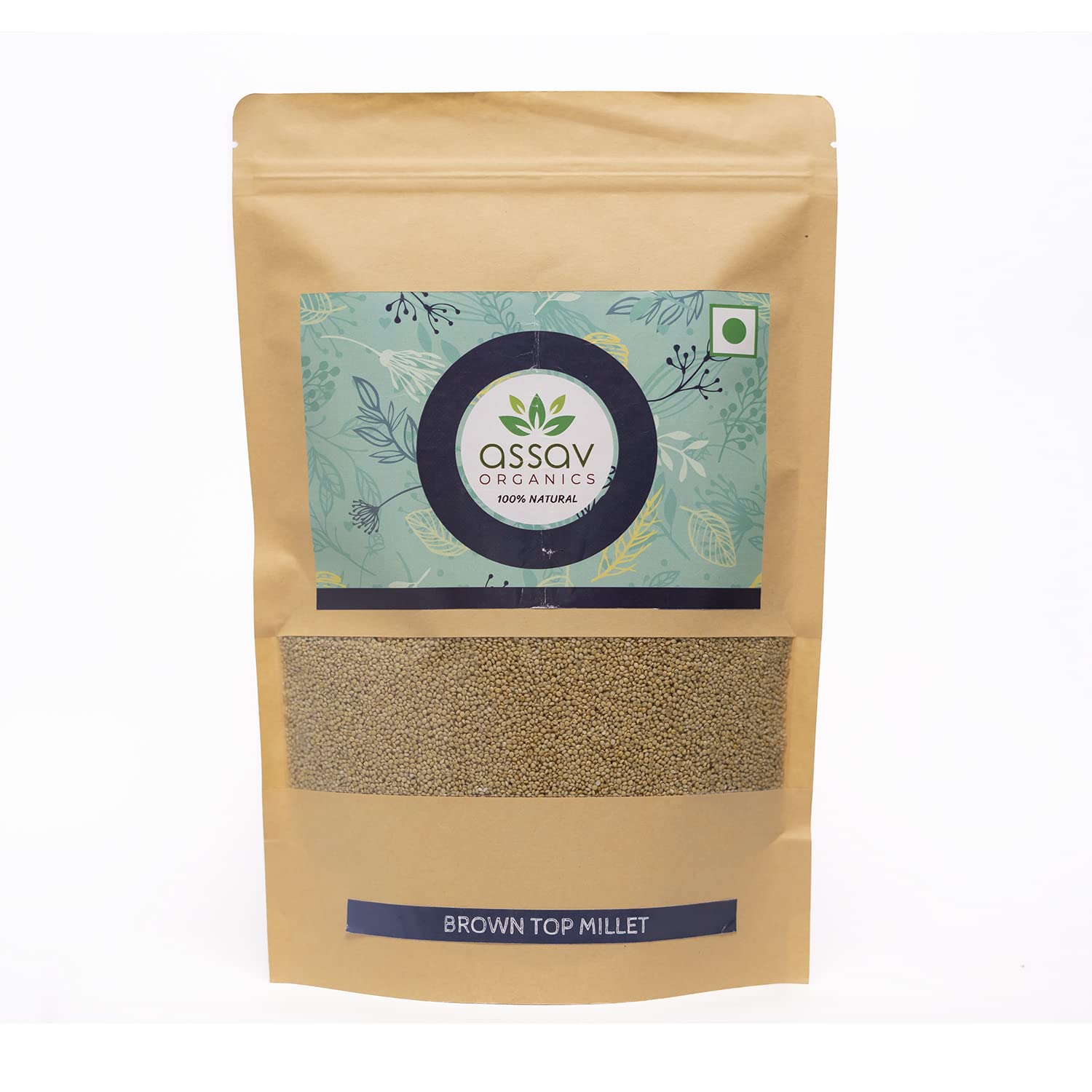 Assav Organics Whole Organic Unpolished Millets - Nutritious and Delicious Gluten-Free Grains for Healthy Living, Weight Loss, High Protein | Native Low GI Millet Rice Browntop 900gram (B09Z6V8DDH) Amazon Price History, Amazon Price Tracker