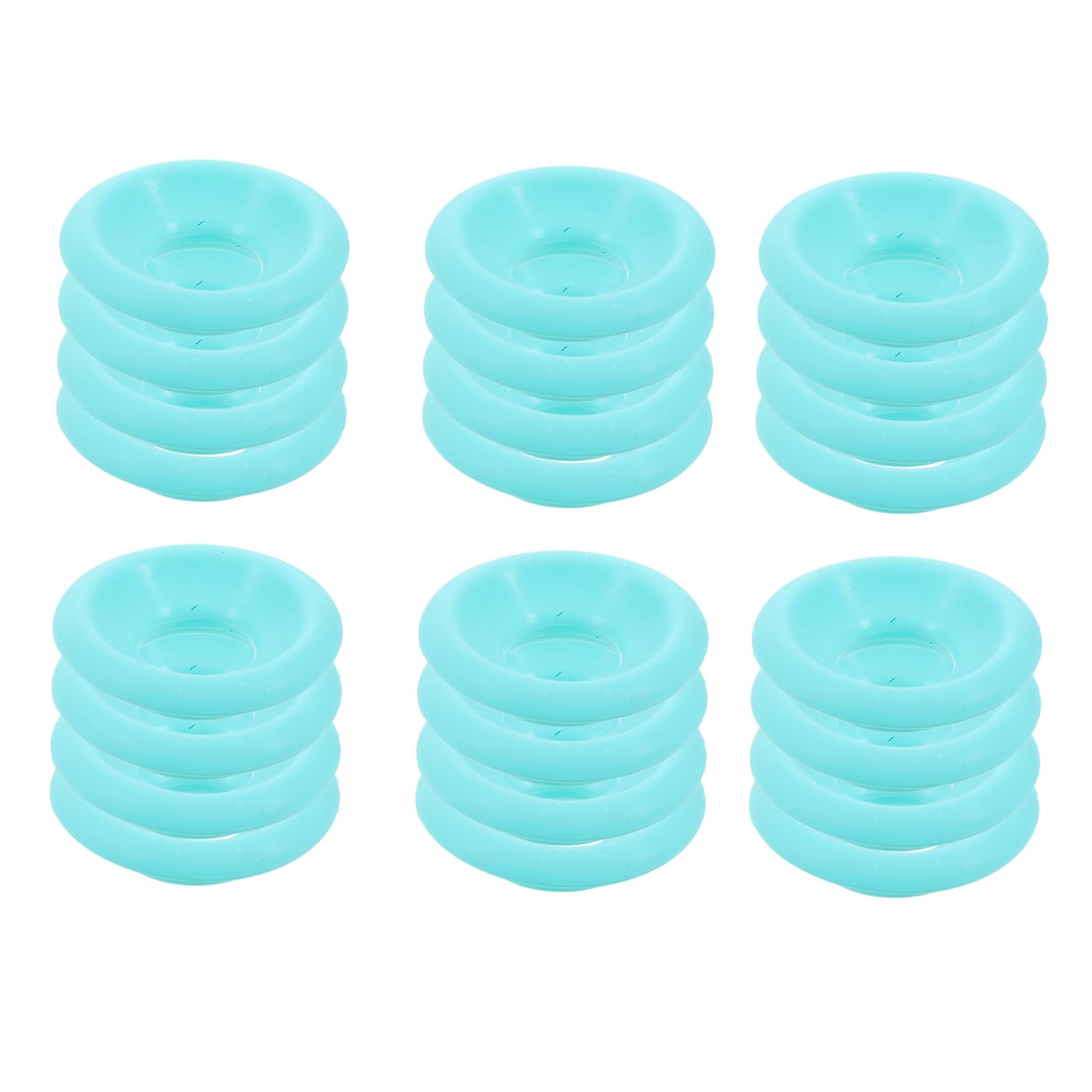 SOLUSTRE 24-pack Swing Top Bottle Sealing Ring Universal Gasket Set for Water Soda Beer Bottles Silicone Material Leakproof Seal Replacement Parts