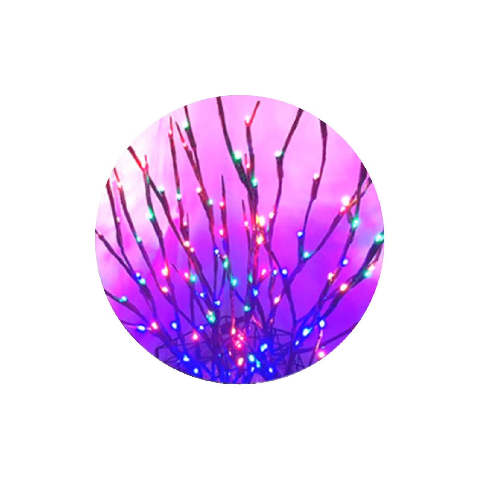matumou Christmas 20LEDs Willow Branch Lamp Strings Light Wedding Party Tree Decoration