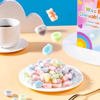Halfoma Wax Bottle Chewable Candy, with Various Fruit-flavored Syrups in the Middle, Boxed, 480g, 256 Ccandies