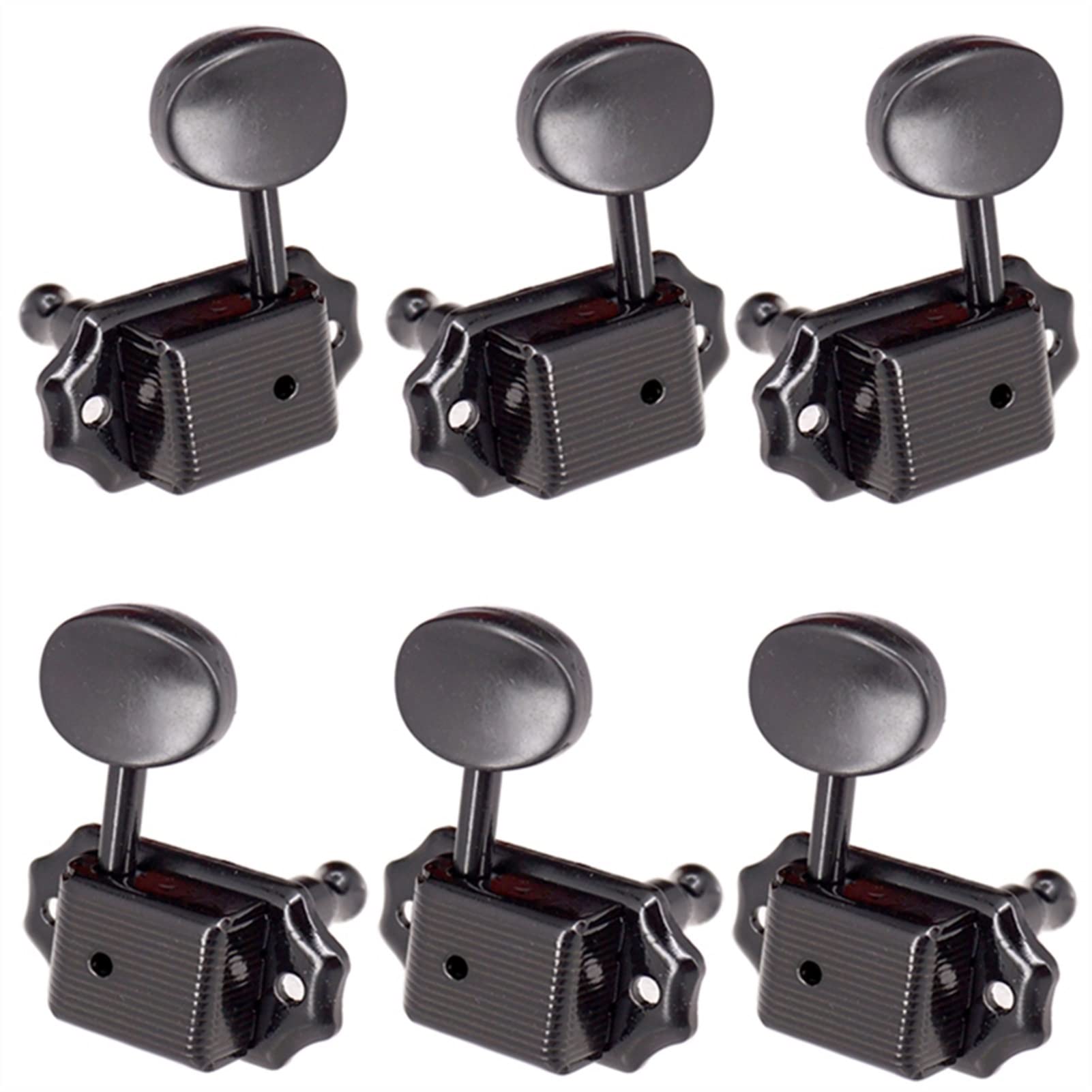 Cheville d'accord corde guitare Accessoires D'instrument De Musique Tuning Tuner 3R3L Pour Guitare Électrique