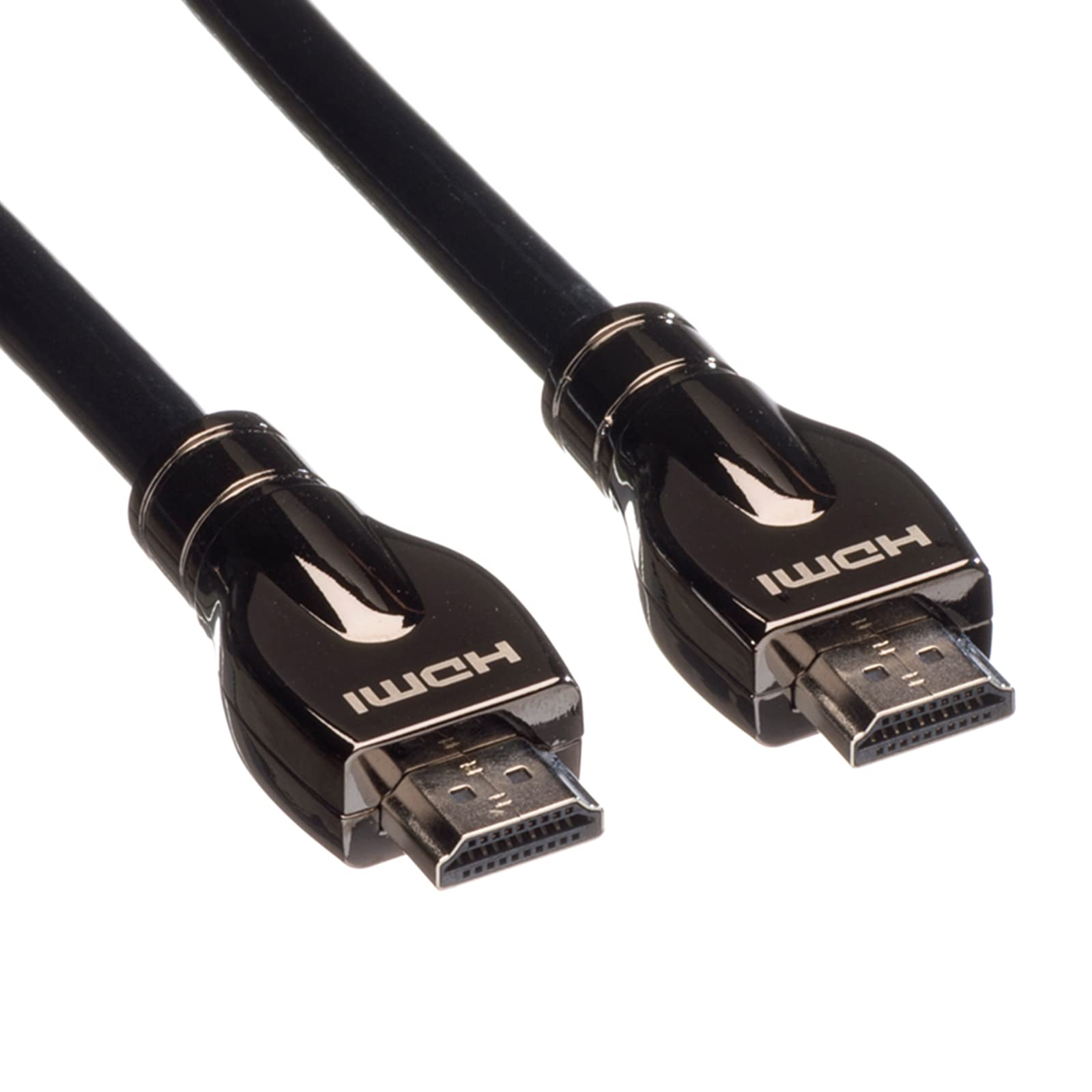 Rotronic Roline 11045686 Ultra HD HDMI Cable with Ethernet - Male to Male 15 m Black, 15 Meters - Image 3