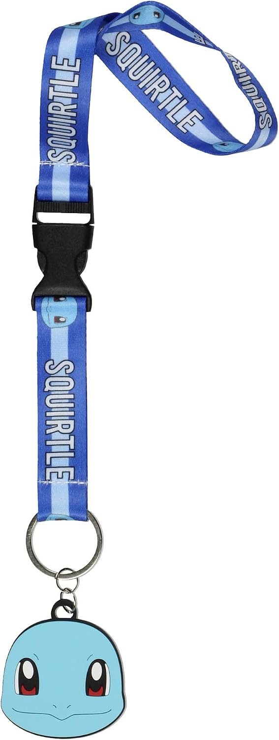 Bioworld Pokemon Wrist Strap Lanyard for Keys Keychain Wallet OSFM for Men and Women with Rubber Charm image 5