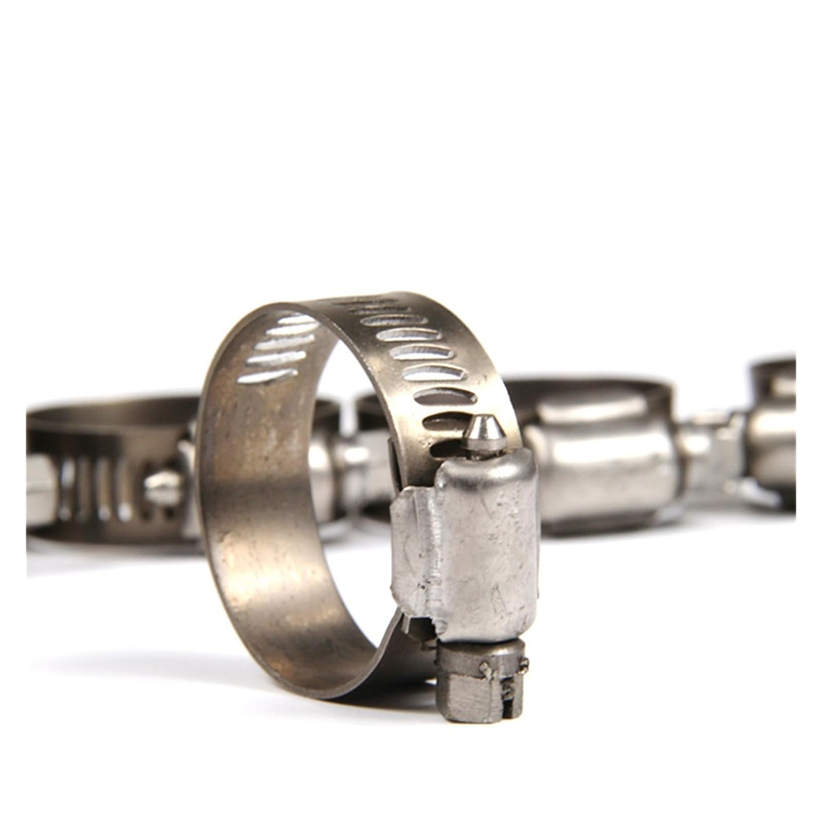 collier de serrage en acier inoxydable Colliers de serrage antirouille, colliers de serrage réglables(11-20mm -5 Pieces)