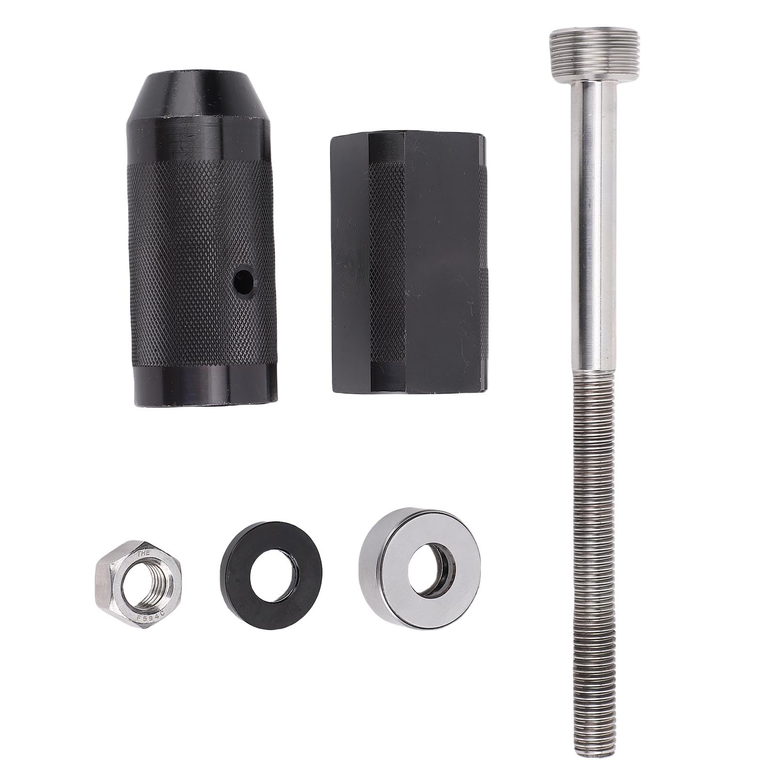 6PCS Zestaw Instalatorów do Usuwania Rękawów Wtryskiwaczy, Stalowa Stal 9u 6891 dla 3406E C10 C12 C15 C16 C18, łożysko Ciągu, Nasadka Napędowa, Napędowa Czapka