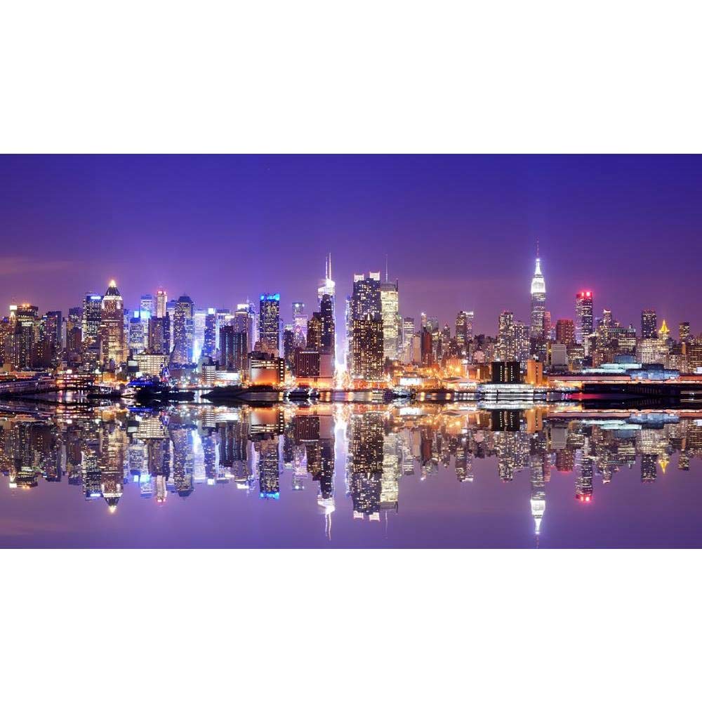 ArtzFolio Midtown New York City | Peel & Stick Vinyl Wall Sticker for Home & Wall Decoration | 21.3 x 12 inch (54 x 30 cms)
