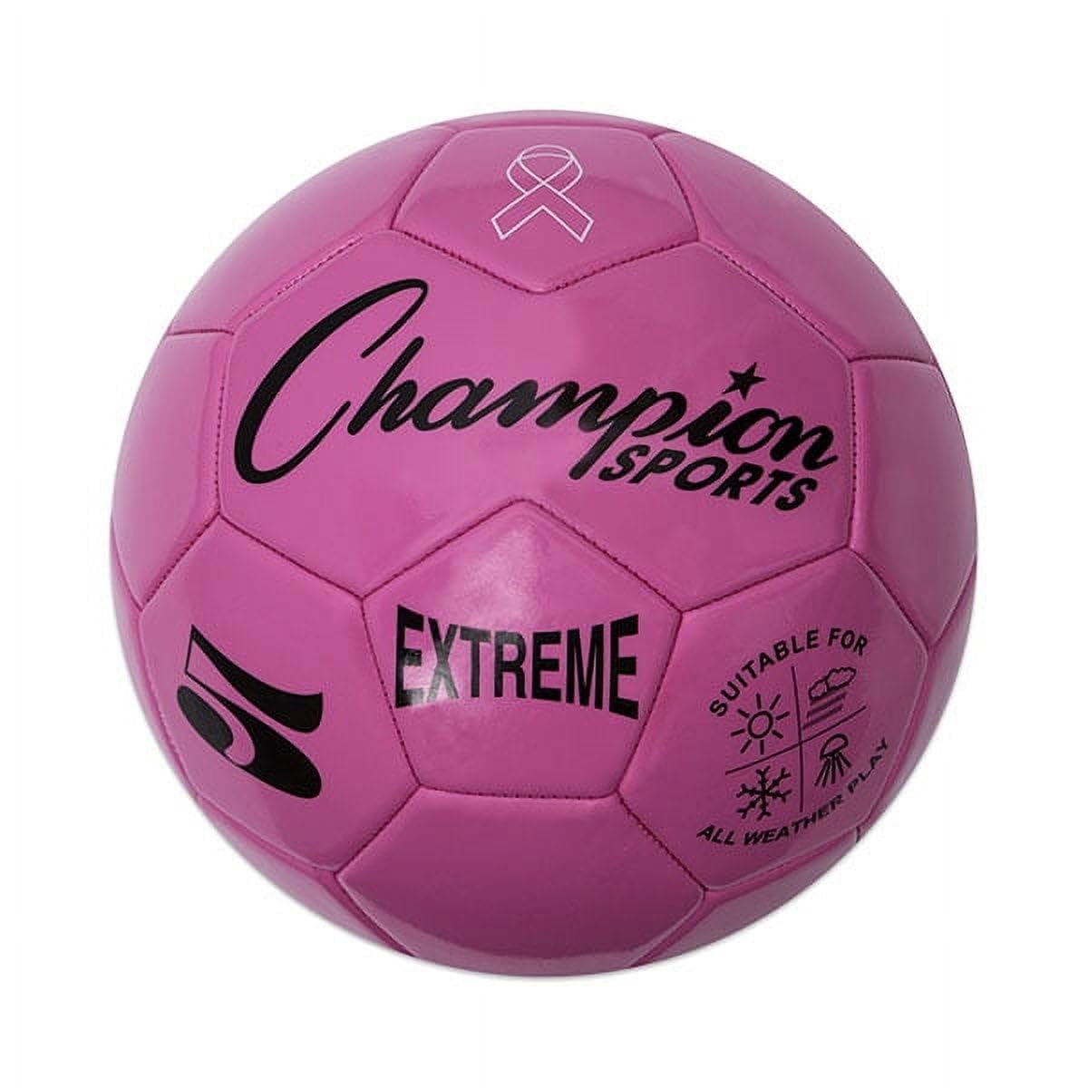 Champion Sports Extreme Series Composite Soccer Ball: Sizes 3, 4, 5 in Multiple Colors