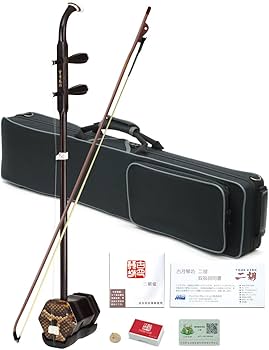 格安・二胡★上級黒檀★古月琴坊・黄建洪製作★十年保証★二胡必需品セット Amazon | 古月琴坊 上級黒檀二胡 ER-1000 | 二胡 | 楽器・音響機器